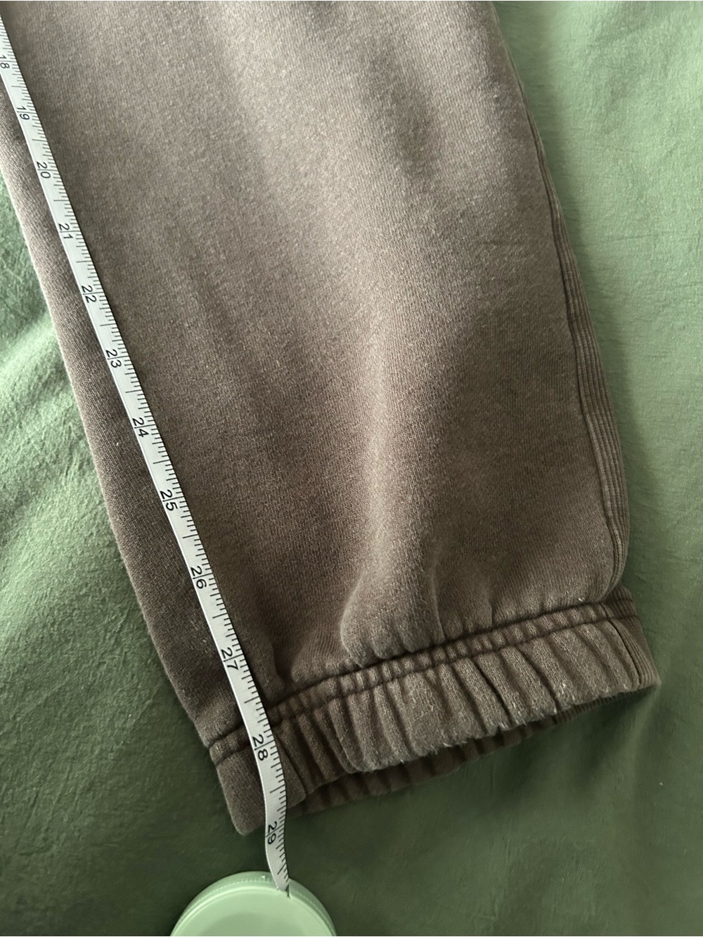 TNA Women’s Stone Washed Brown Drawstring Jogger Sweatpants - Picture 11 of 11